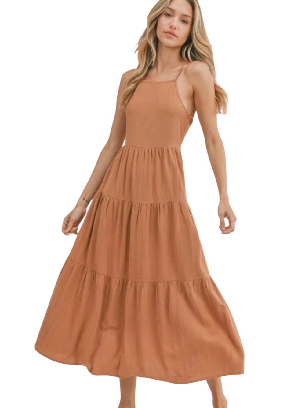Anthropologie ($104) Z Supply Out West Tiered Maxi Dress - PTP 20